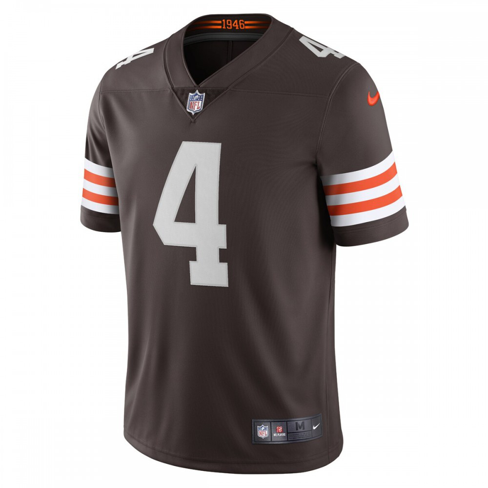 Deshaun Watson Cleveland Browns Nike Men's Vapor Limited Jersey - Brown-GridironStore
